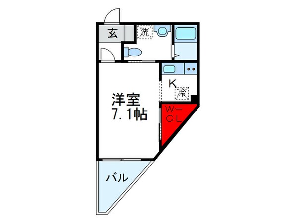 千里山イーストの物件間取画像